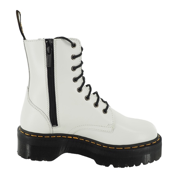 Dr. Marten Jadon Polished Smooth Leather Platform Boots - Picture 3 of 9